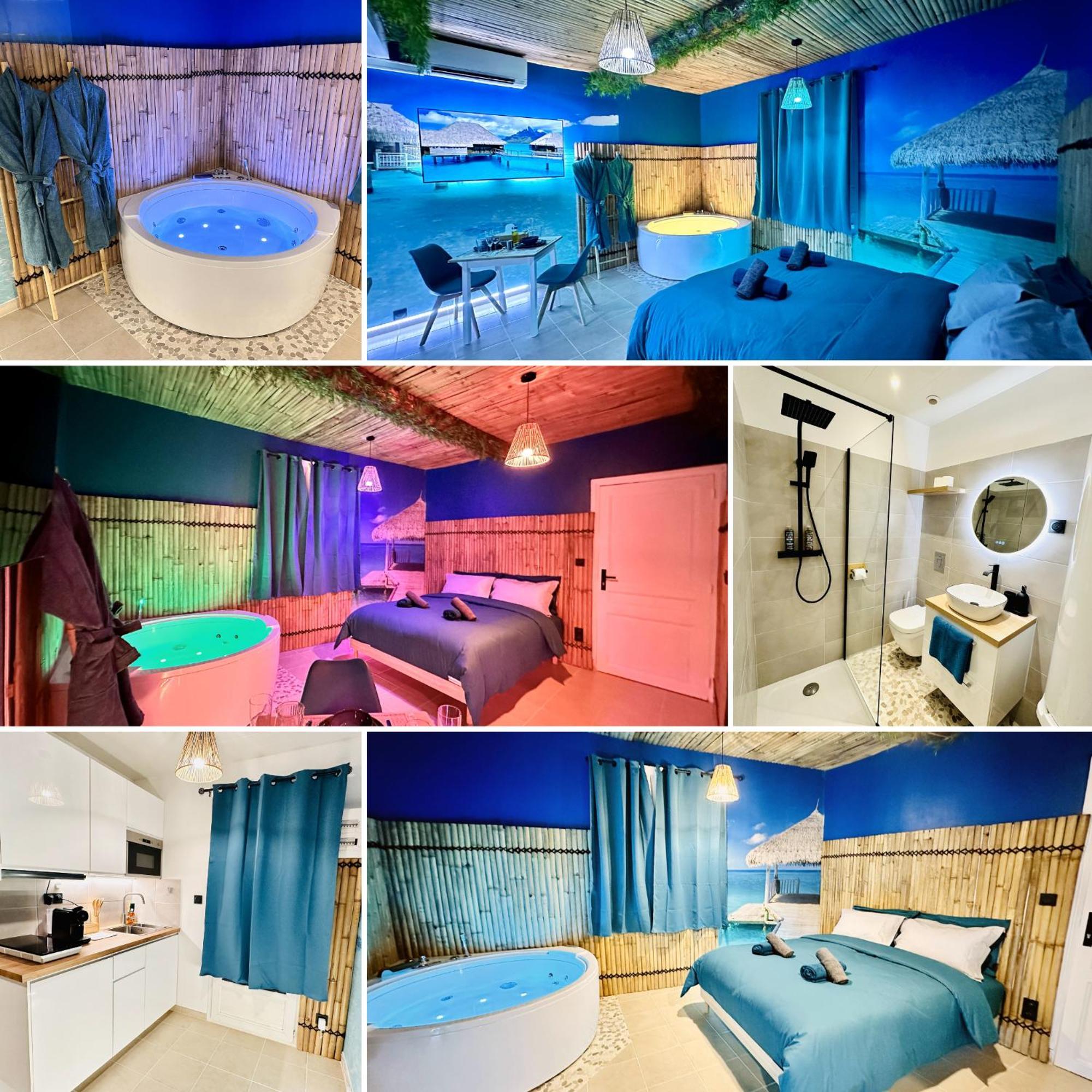 Narbnb - Bora-Bora Suite - Jacuzzi - Centre - Clim Narbonne Ngoại thất bức ảnh